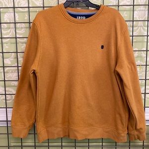 Classic Izod XL Sweatshirt in Warm Amber Tone